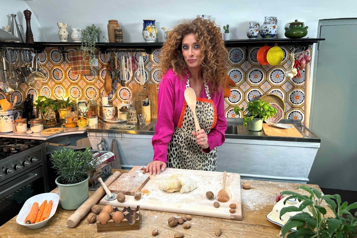 Le ricette di casa Persia: la comica porta in tv la sua cucina abruzzese