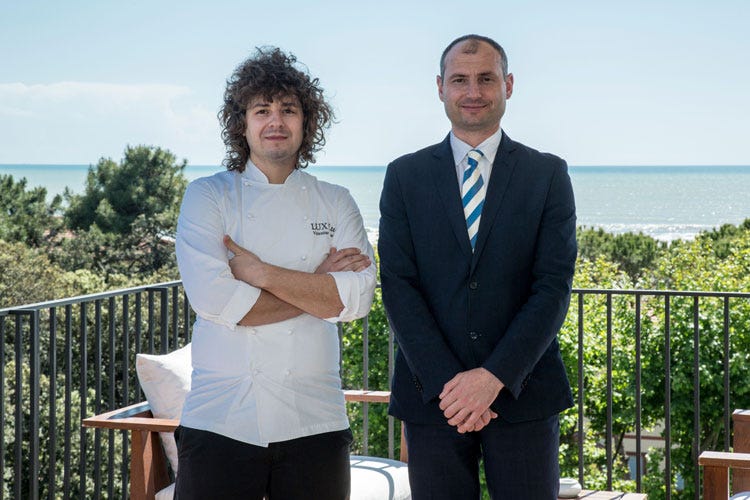 Valentino Cassanelli e Sokol Ndreko - Cene in veranda al Dalmazia Beach con i menu di Valentino Cassinelli
