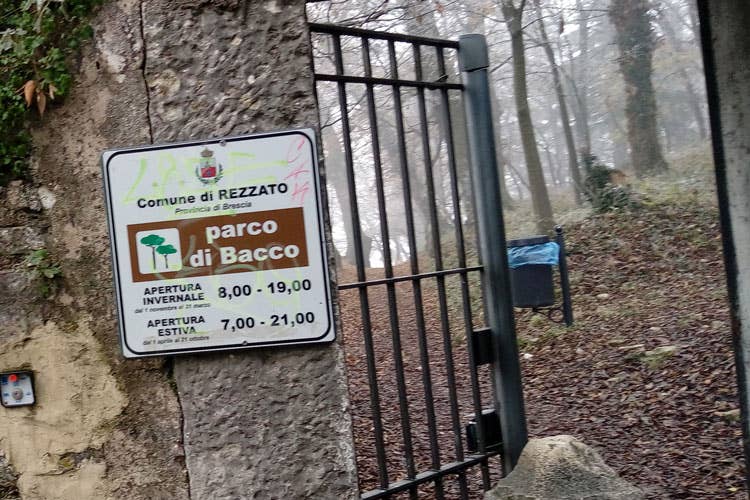 (Un parco nel bresciano dedicato a Bacco)