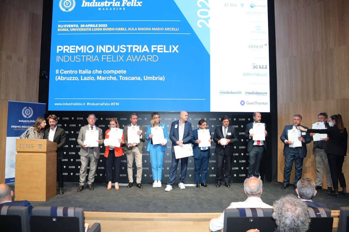 Premio Industria Felix Caseificio Manciano Tra Le Aziende Pi