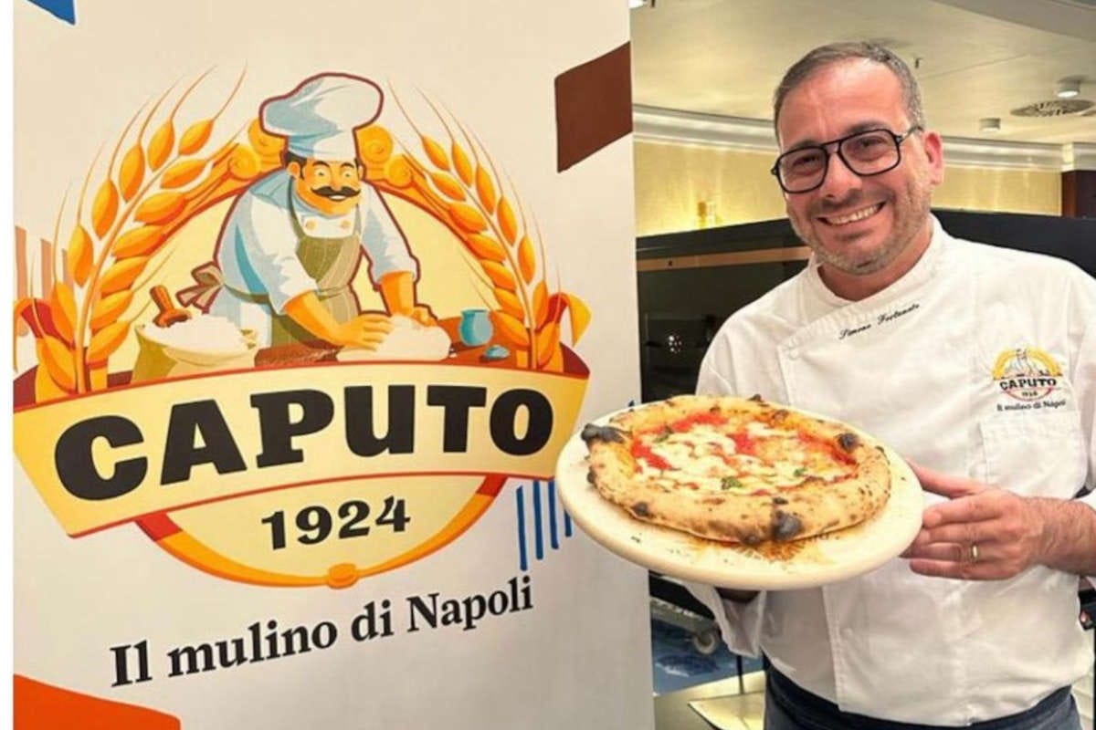 Simone Fortunato farcisce la sua pizza di tradizione  