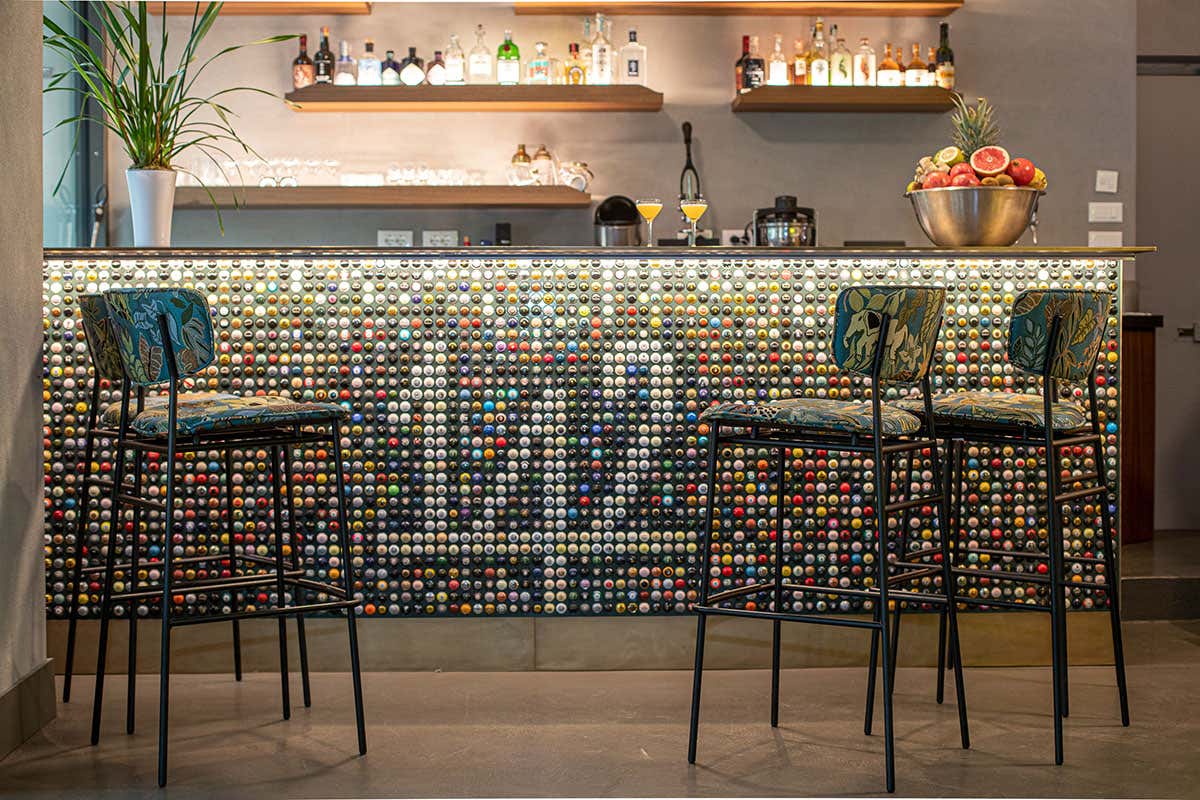 Il banco bar Un ristorante, quattro anime: 142 per vivere l&rsquo;autentica vecchia Milano