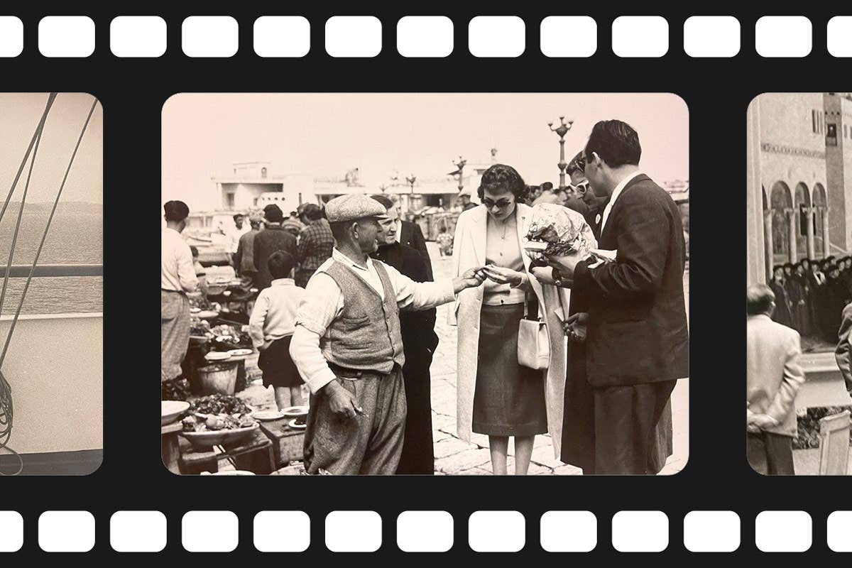 Venditore di “crudo”, Bari, Anni ’60 Venditore di “crudo”, Bari, Anni ’60