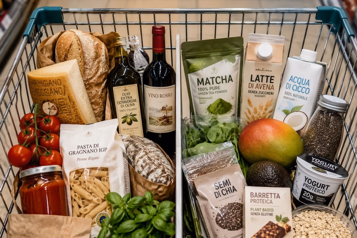 Senza glutine, lattosio e zuccheri: come cambia il carrello degli italiani