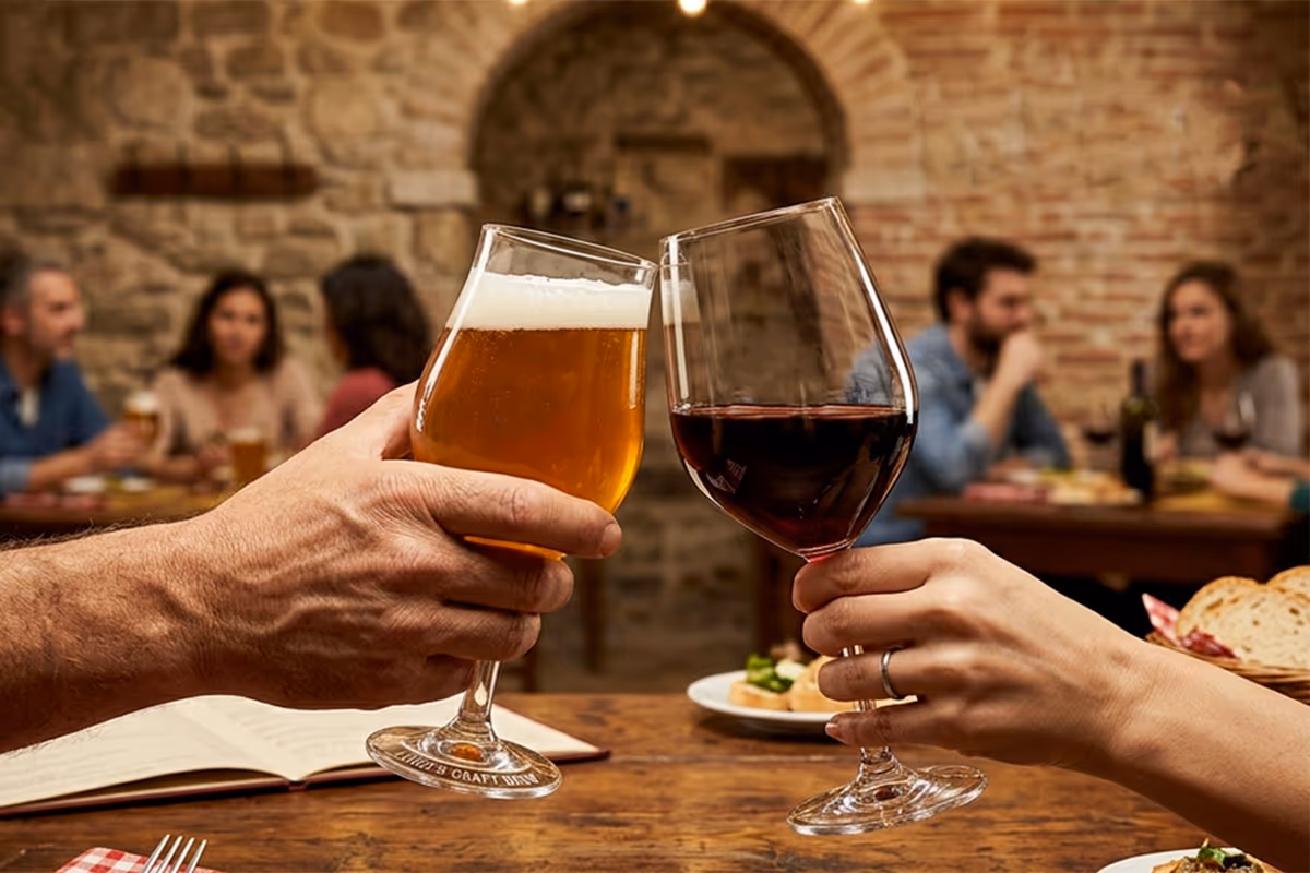 La birra sfida il vino, oggi trova sempre più spazio nei ristoranti