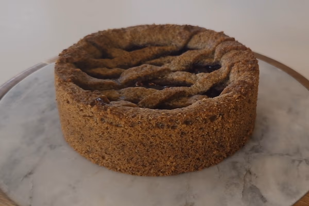 La Linzertorte della Pasticceria Tombolato in abbinamento al rooibos speziato