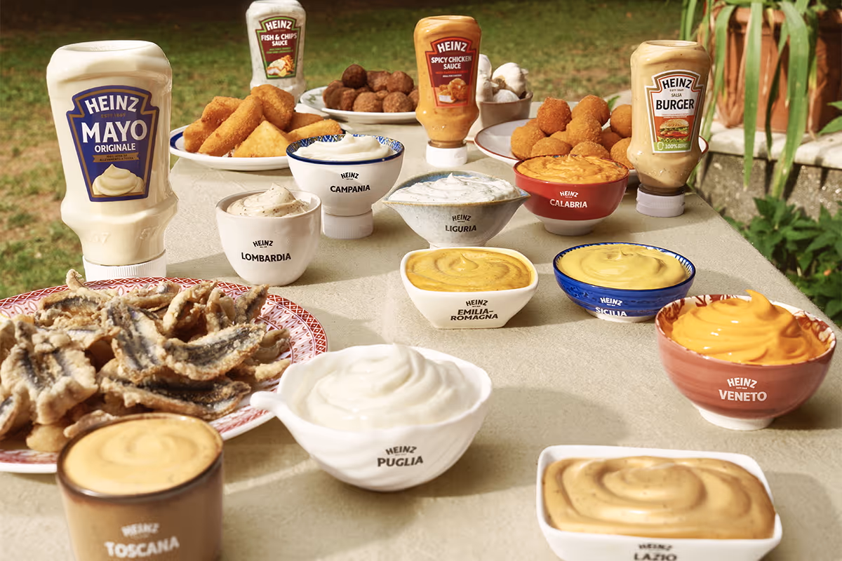 Fritti italiani e salse, Heinz porta il pairing nei locali del fuori casa