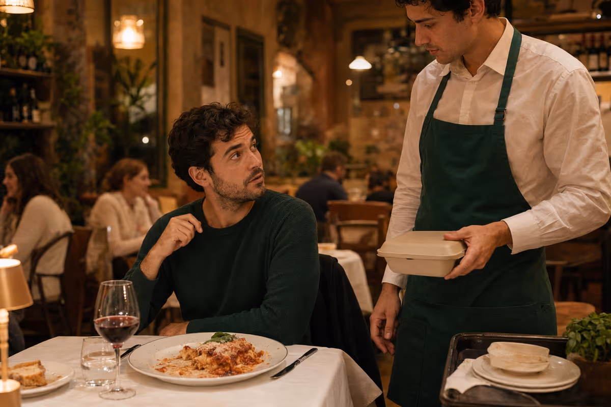 Doggy bag: gli italiani lo vogliono, ma solo il 15% osa chiederlo. Perché?