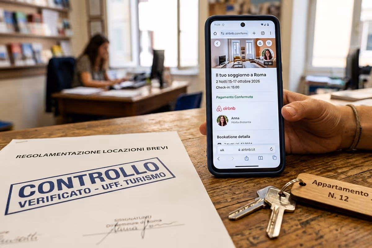Affitti brevi, nuove regole: più controlli per Airbnb e Booking