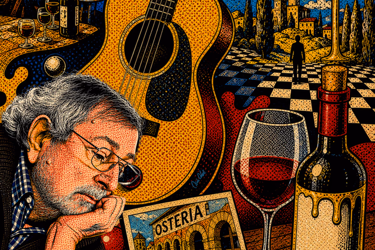 Francesco Guccini e le sue osterie: dove vino, musica e amicizia diventavano cultura