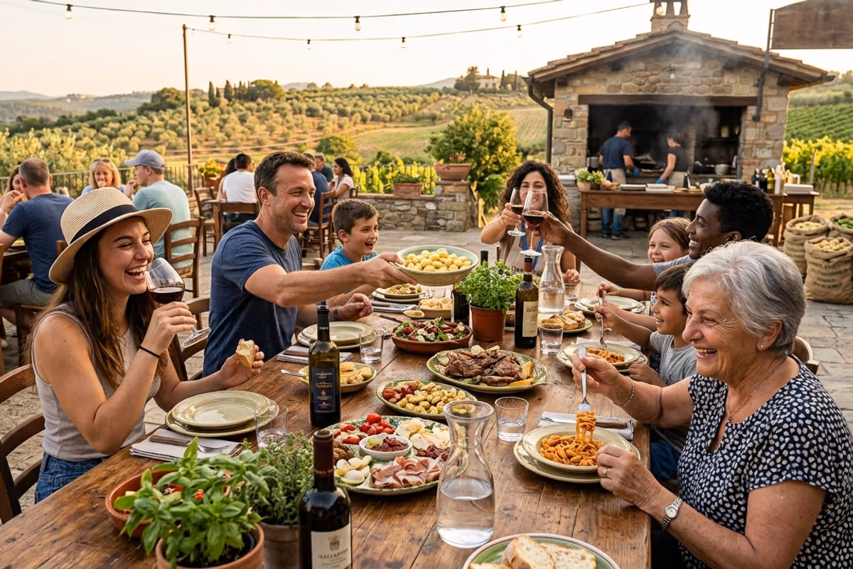 Turismo enogastronomico, il cibo pesa oltre un terzo della spesa delle vacanze