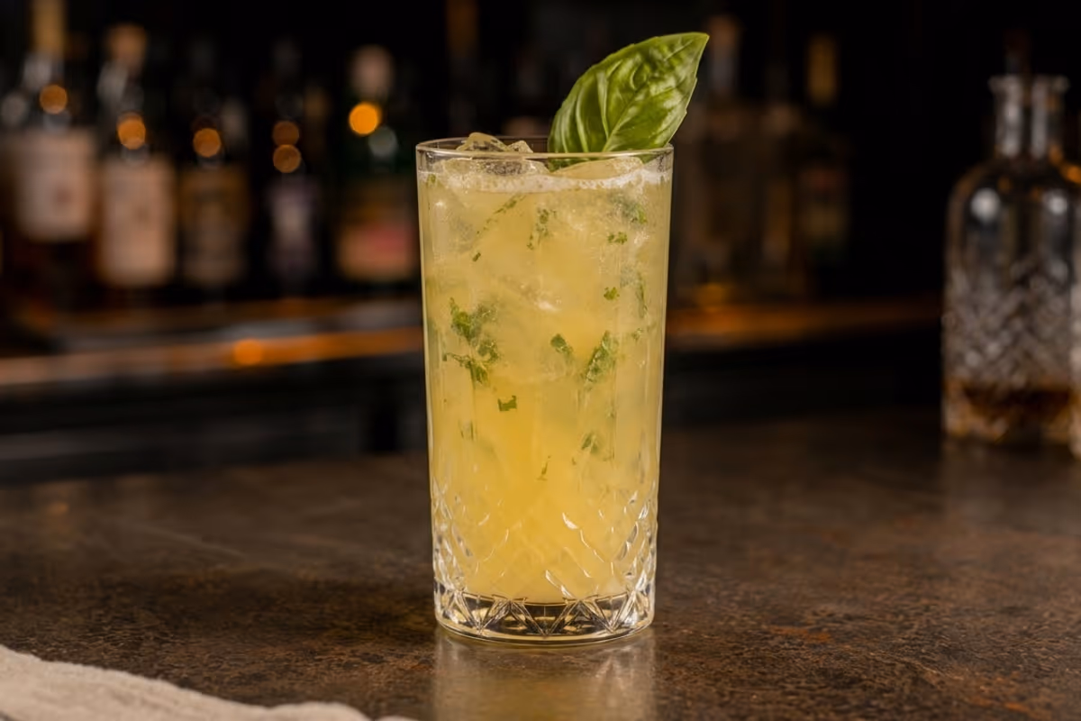 La ricetta del cocktail analcolico dell'estate con limone, basilico e lime