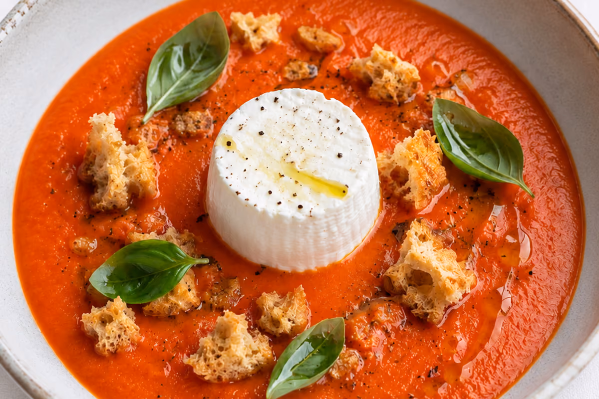 La ricetta del gazpacho di Dario Tornatore del Ristorante Laurin