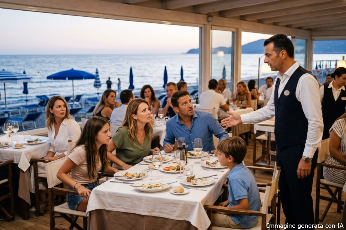 Famiglia spostata per far sedere un vip: il ristoratore può cambiare tavolo a un cliente già seduto?