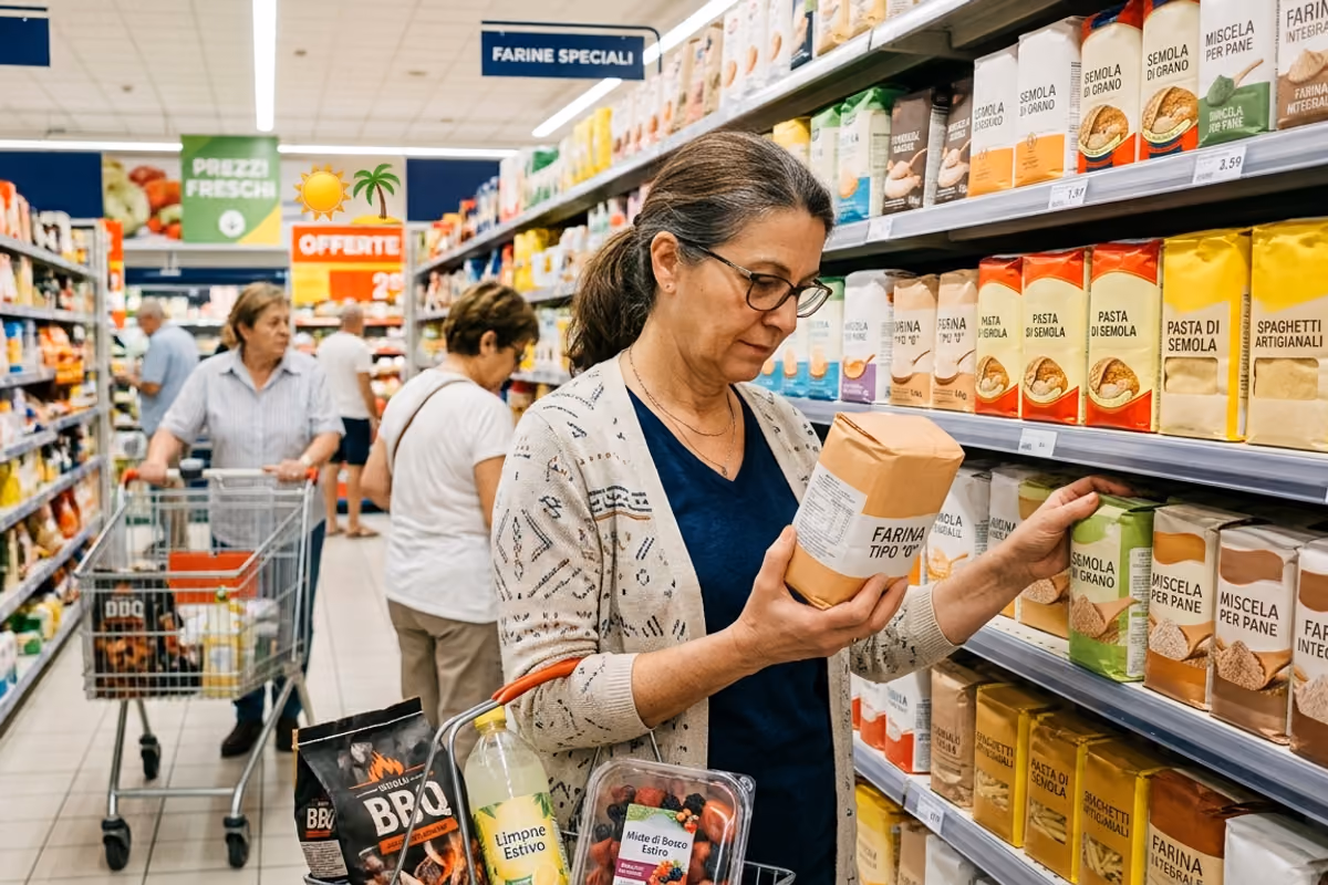 Farina integrale, 00 e multicereale: cosa dice davvero l’etichetta