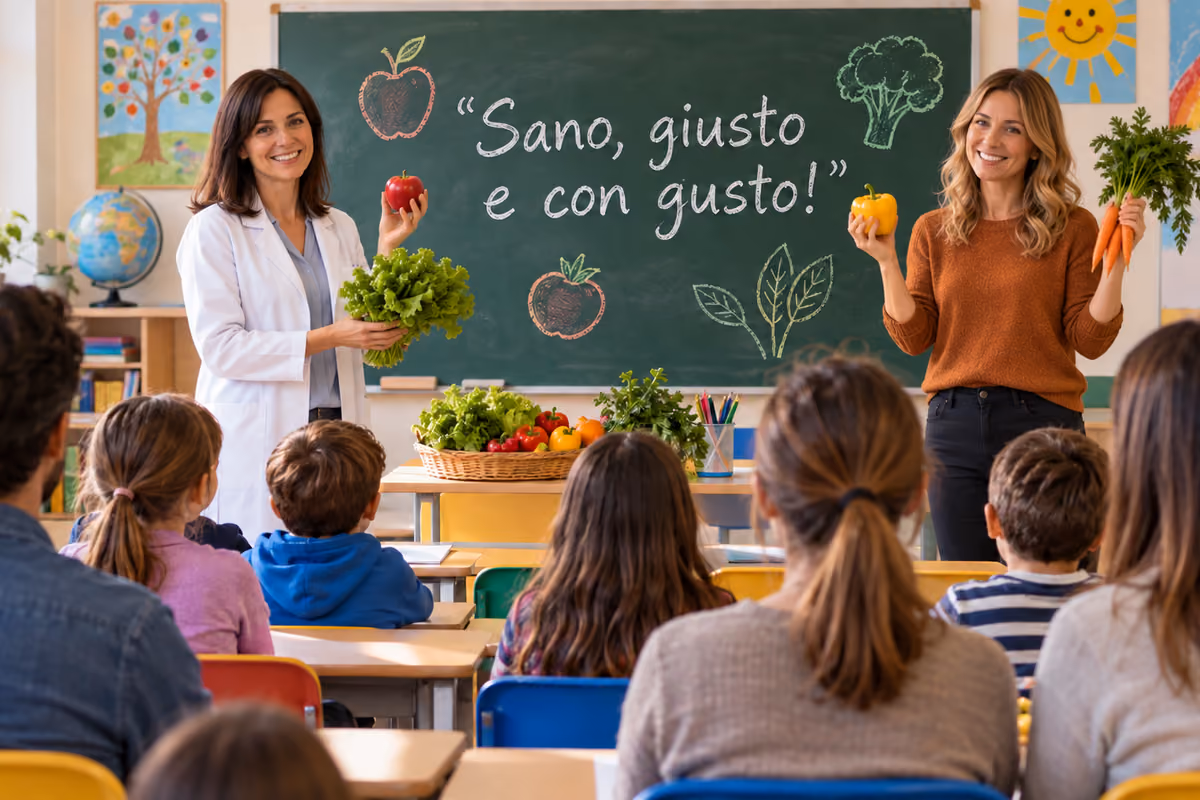 Dieta mediterranea e bambini: in 210 giorni migliorano le abitudini a tavola