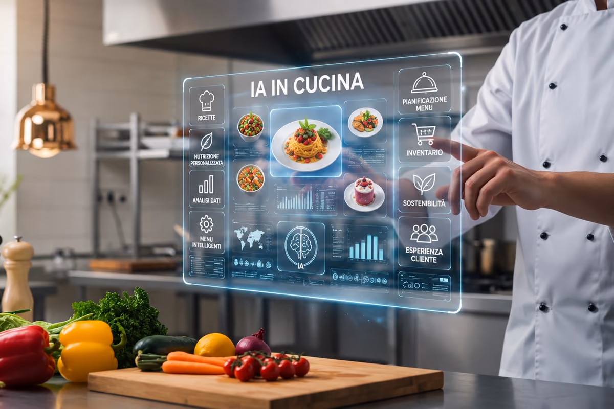 Dalle ricette alle recensioni: fin dove può arrivare l'IA in cucina?