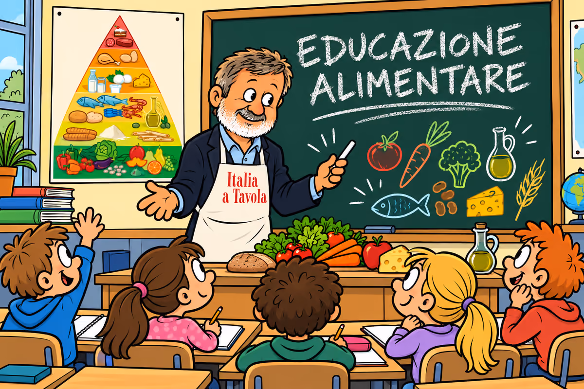Meno sprechi, più salute e cultura del cibo: serve insegnare educazione alimentare a scuola