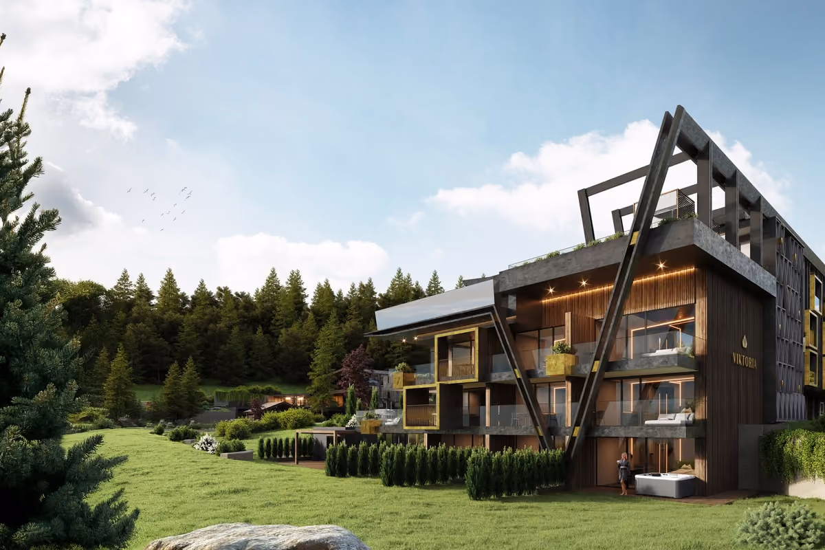 Una V sulla facciata e 18 nuove suite: l'Hotel Viktoria di Avelengo cambia volto