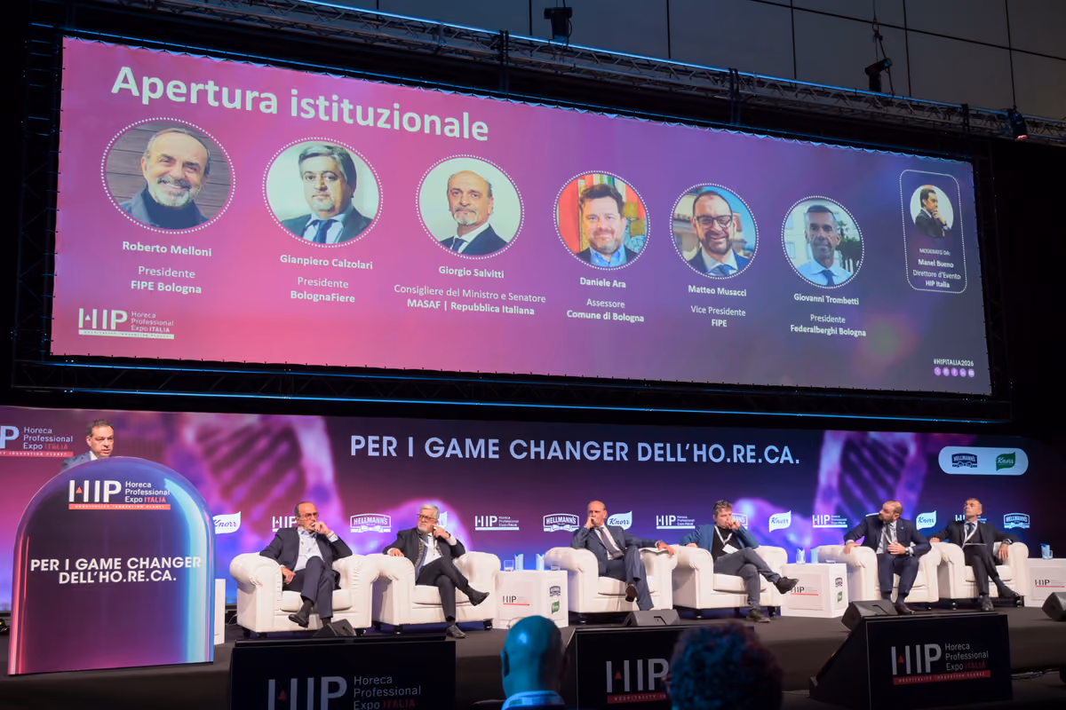 HIP debutta a Bologna: 220 brand e 400 relatori per il futuro dell'Horeca