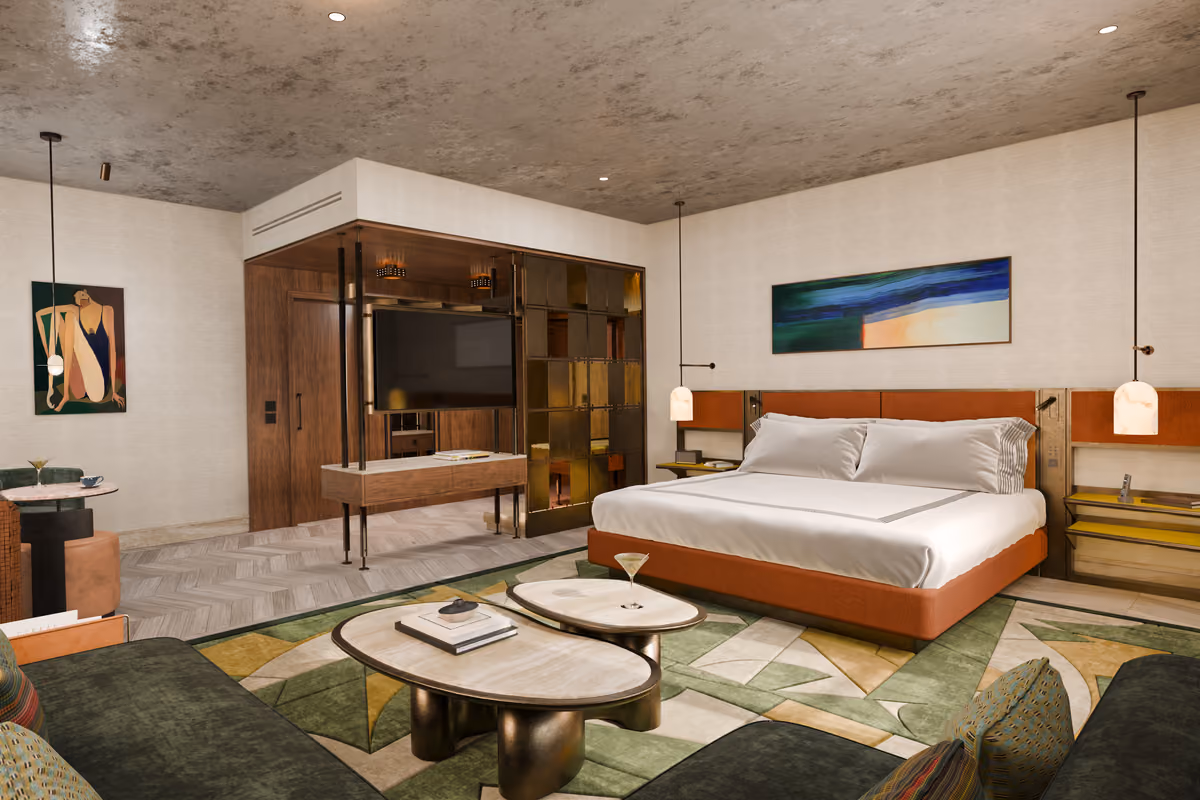 Nel centro di Roma un edificio degli anni Quaranta diventa un hotel a 5 stelle