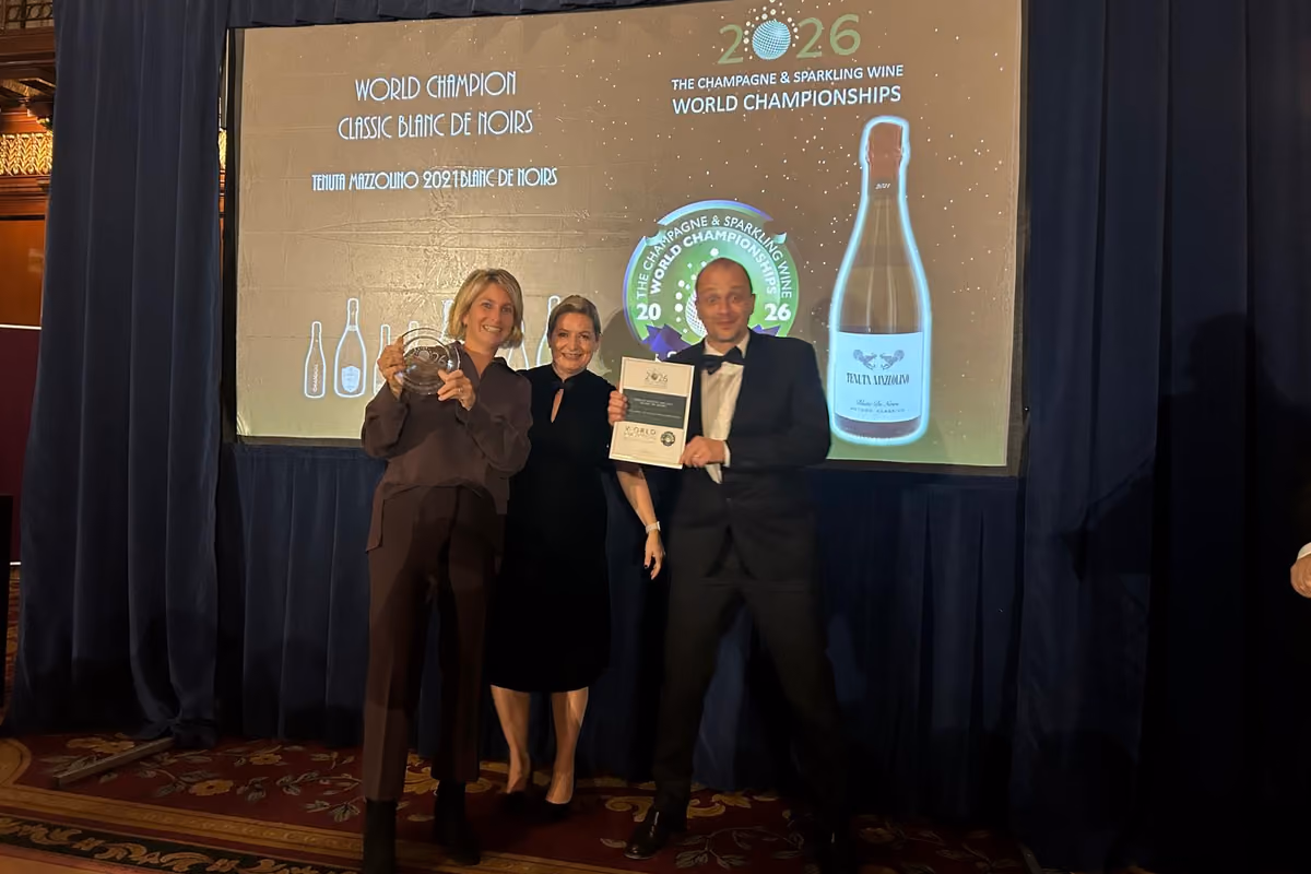 Il miglior Blanc de Noirs al mondo arriva dall'Oltrepò: è il Classese di Mazzolino