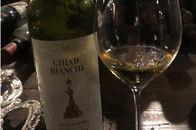 Ghiaie Bianche 2020 Chardonnay Poggio al Vento di Col d’Orcia si racconta al San Domenico di Imola