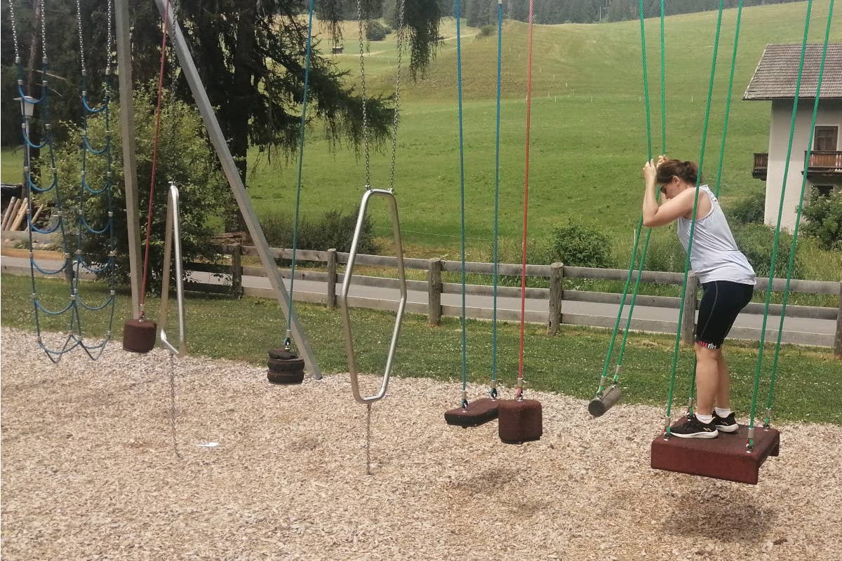 Un gioco del Kurpark Viaggio su due ruote alla scoperta della Val Pusteria