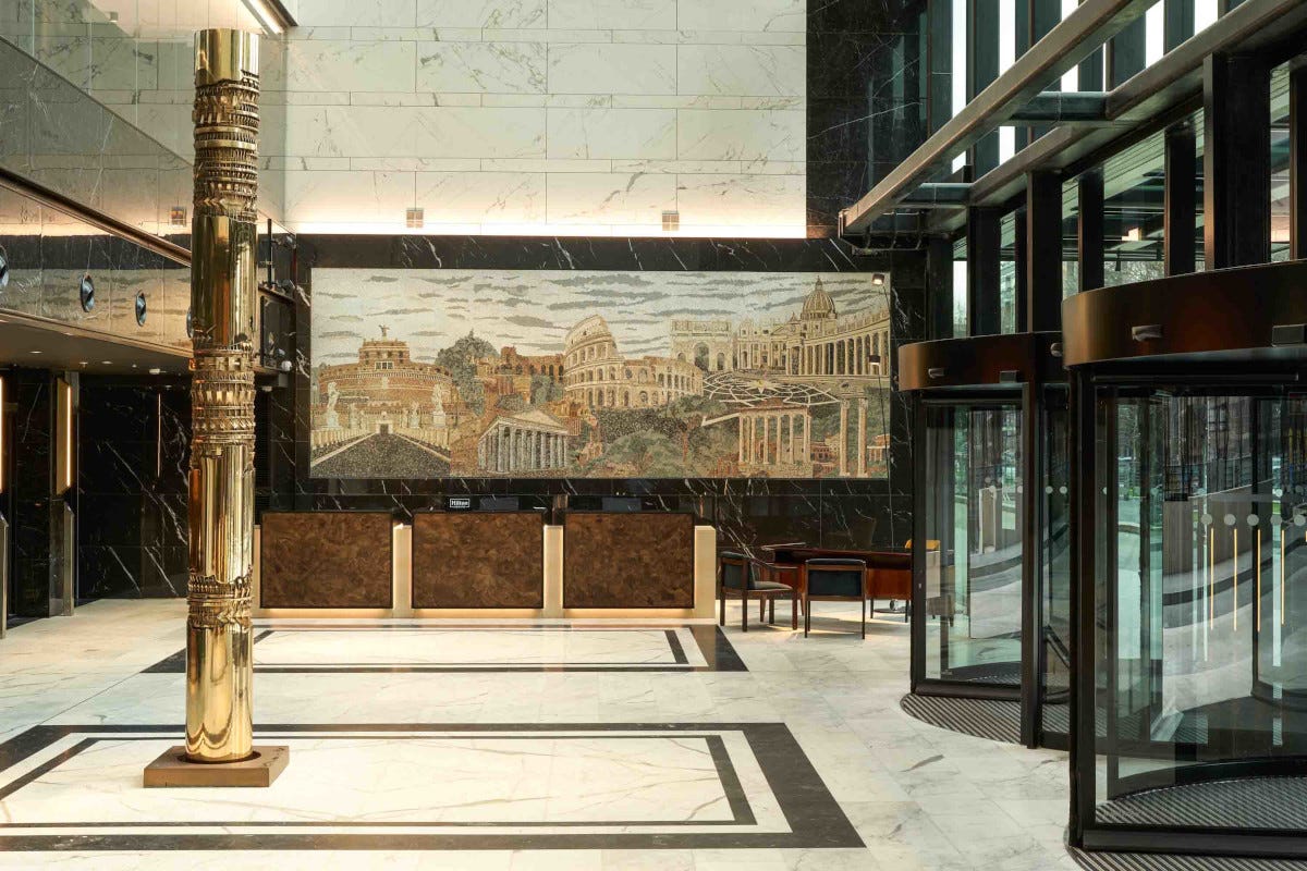 Inaugurato l'Hilton Rome Eur La Lama, hotel avveniristico della Capitale