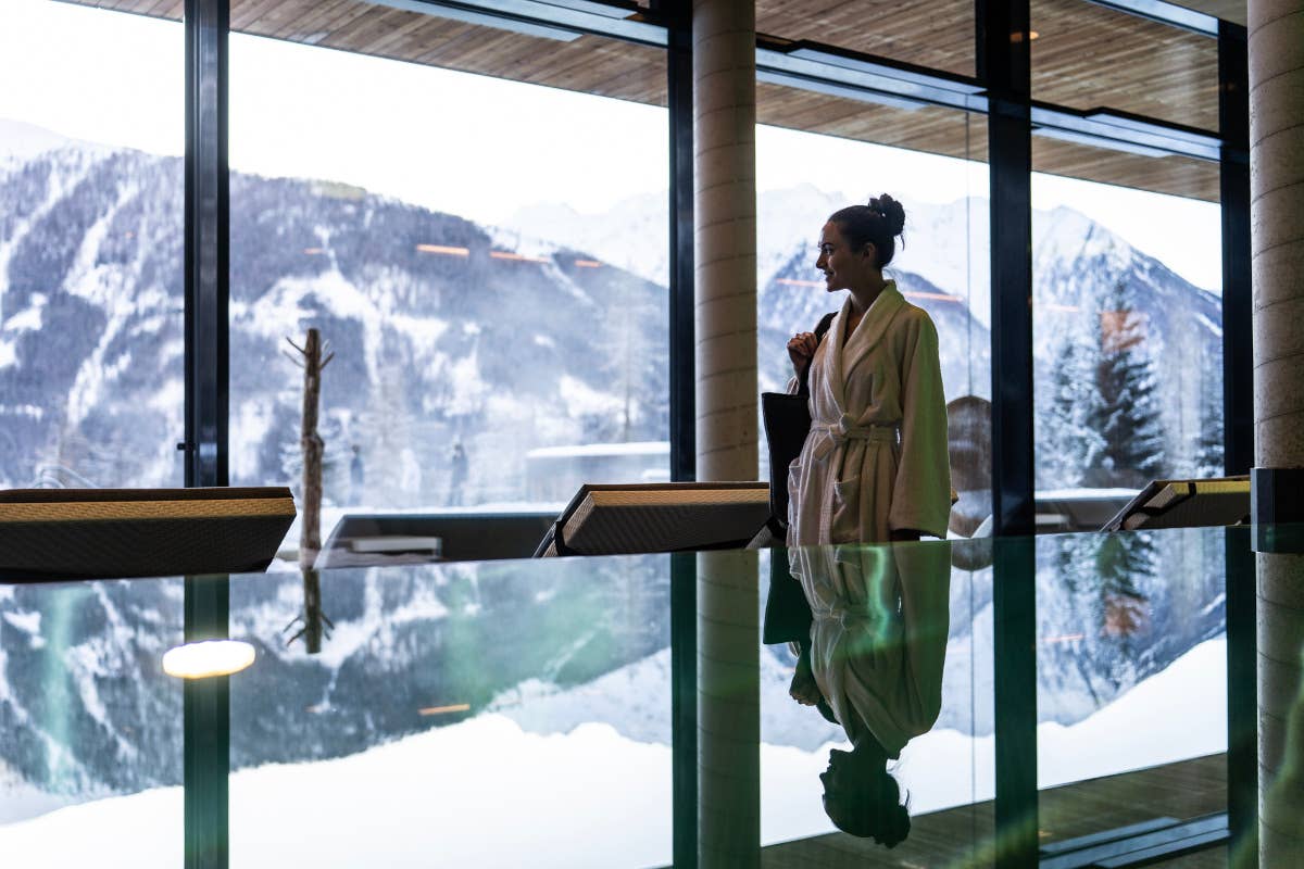 Dalla pista da sci alla piscina: ecco l'inverno al Gradonna Mountain Resort in Tirolo