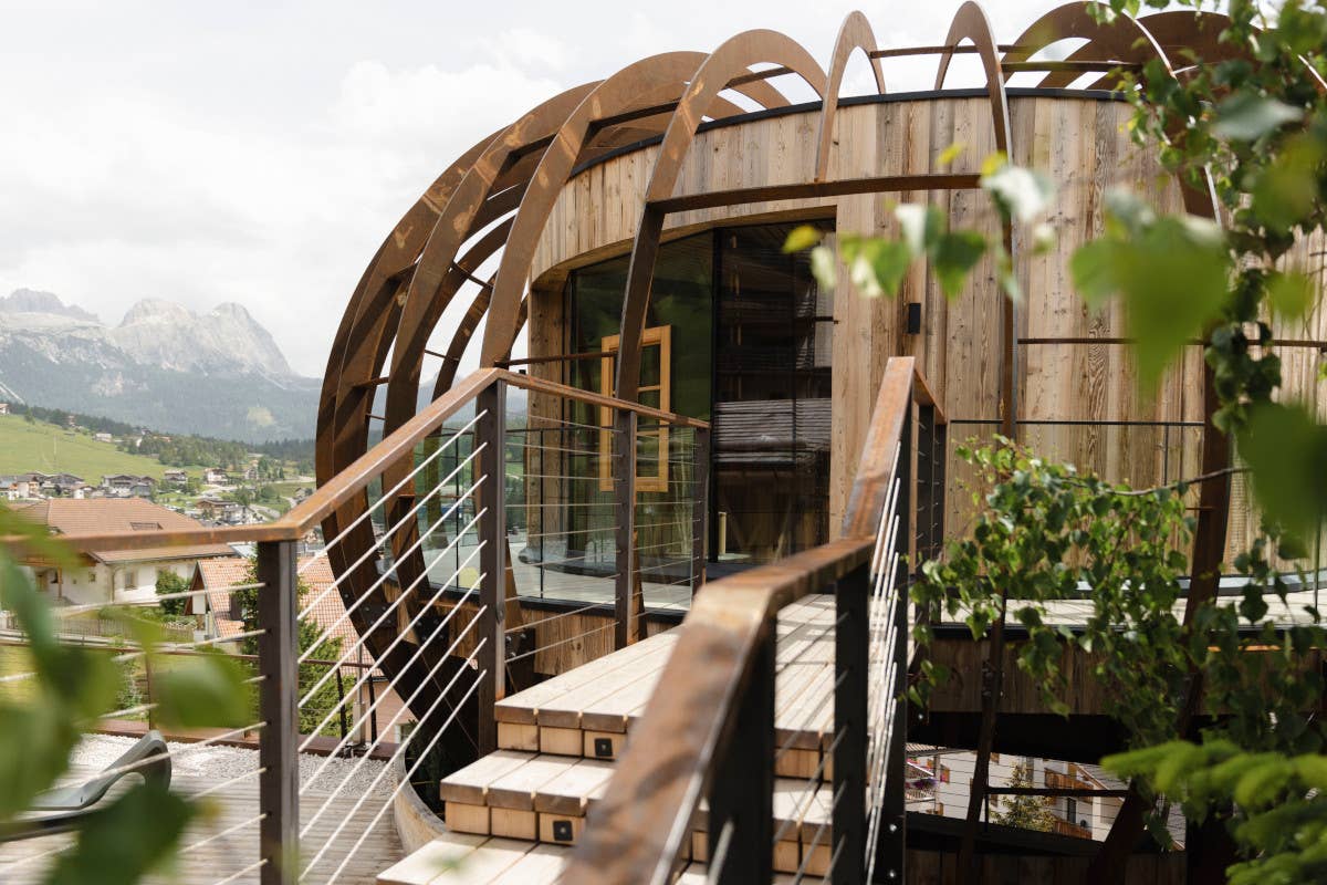 Da antico maso ad albergo 5 stelle: come è cambiato il Dolomiti Wellness Hotel Fanes