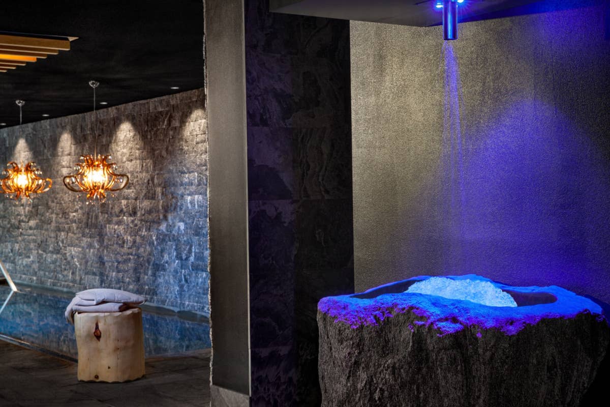 Crioterapia in vacanza? Sì, nella nuova spa del Gardena Grödnerhof di Ortisei