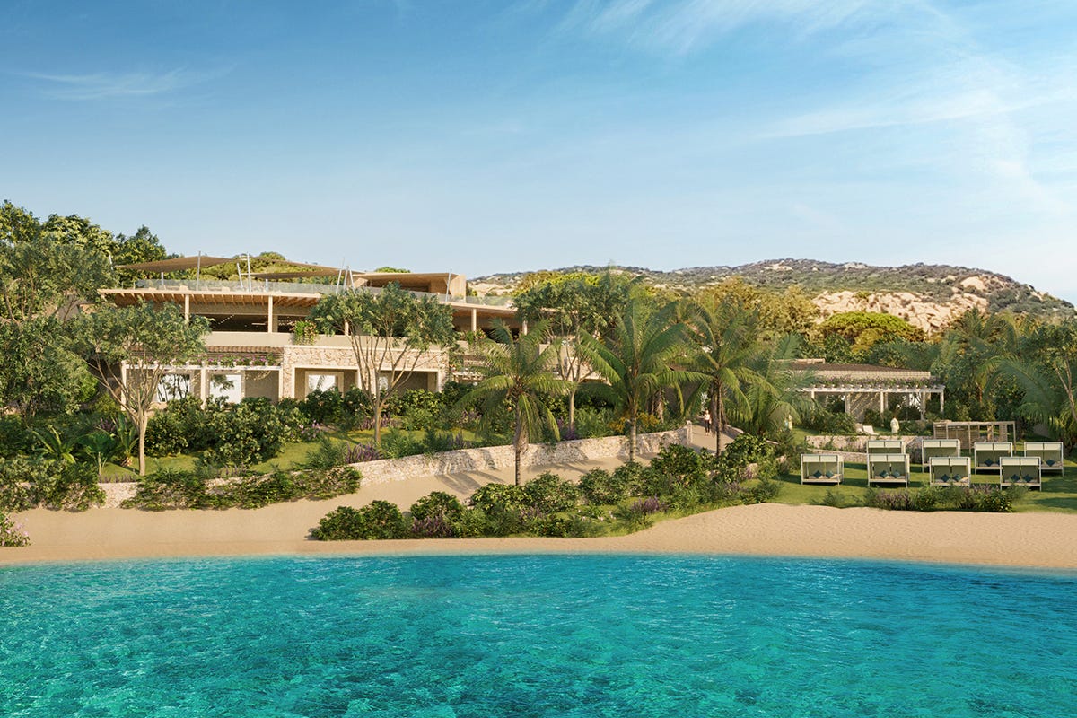 L’albergo 5 stelle nasce a Baja Sardinia In estate apre 7Pines Resort Sardinia: lusso rilassato in Costa Smeralda