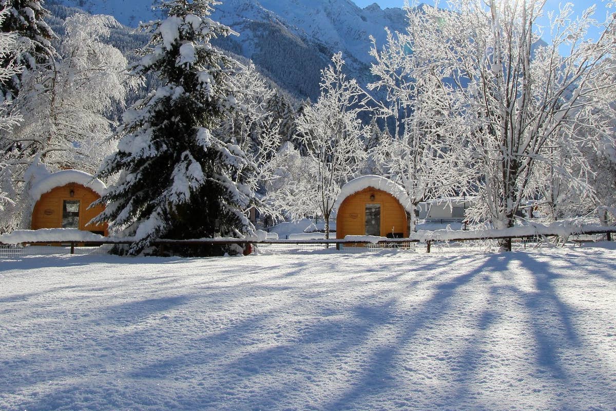 Camping Presanella Chalet, a Temù il glamping chic a misura di bambini