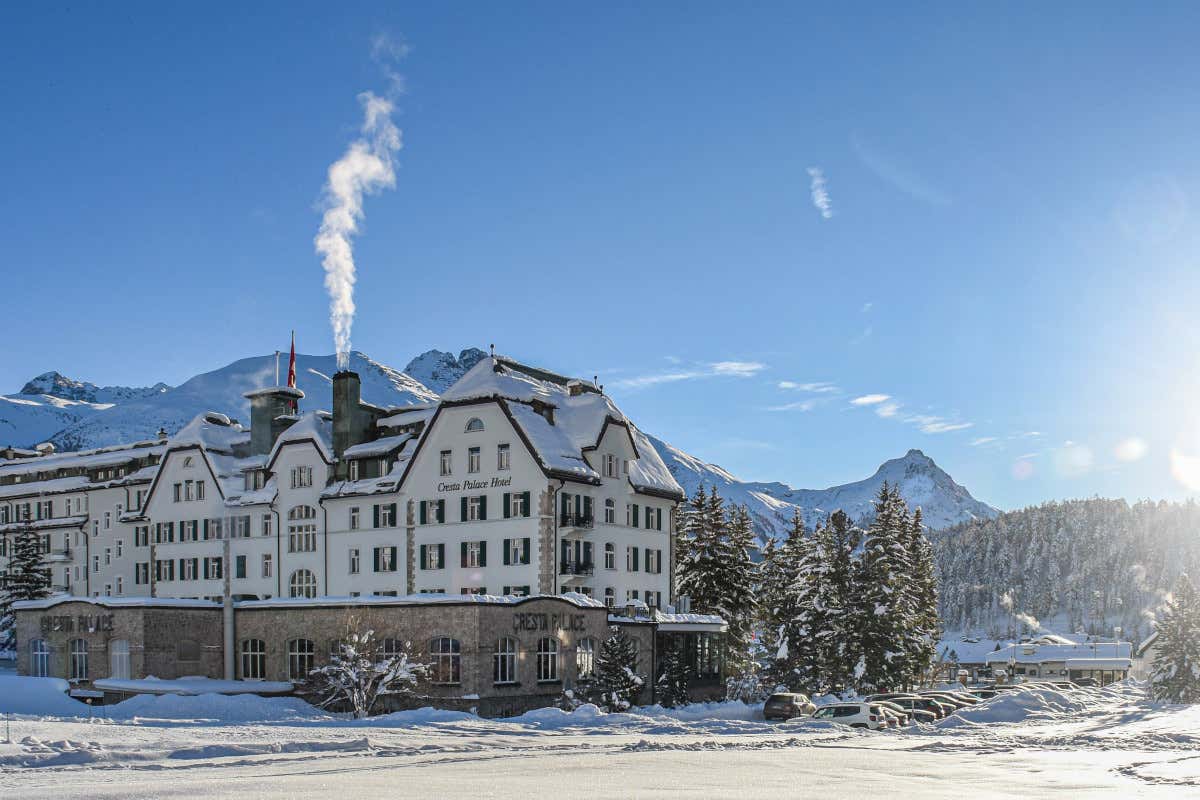 Fiaba d'inverno? Al Cresta Palace Hotel la magia della montagna svizzera