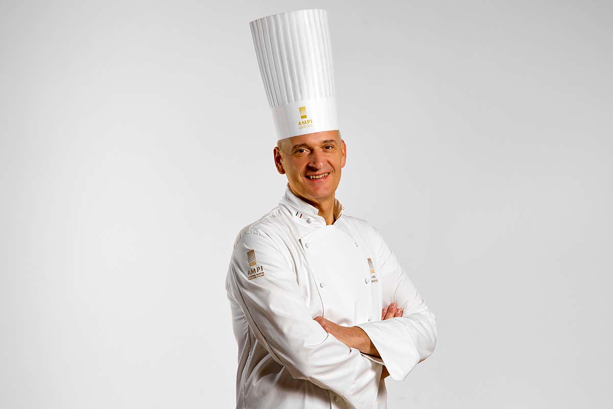 Luigi Biasetto firma il Dolce di Palazzo di Varignana con olio extravergine