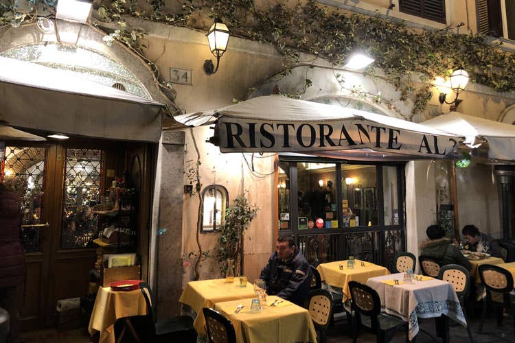 (Ristorante Al 34, un classico per i romani A due passi il Bernini in Galleria Borghese)