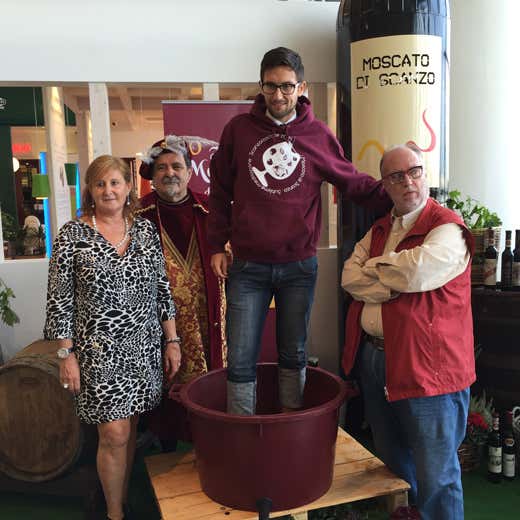 da sinistra: Angelica Cuni, Roberto Pezzotta, Davide Casati e Edoardo Raspelli