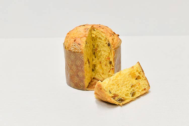 Il vincitore: Panettone Peperoni a acciughe 