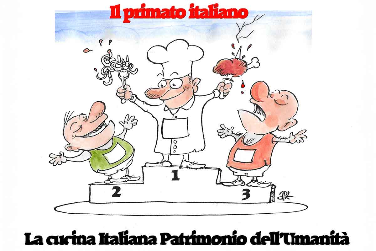 34 vignette per celebrare la Cucina Italiana Patrimonio Unesco