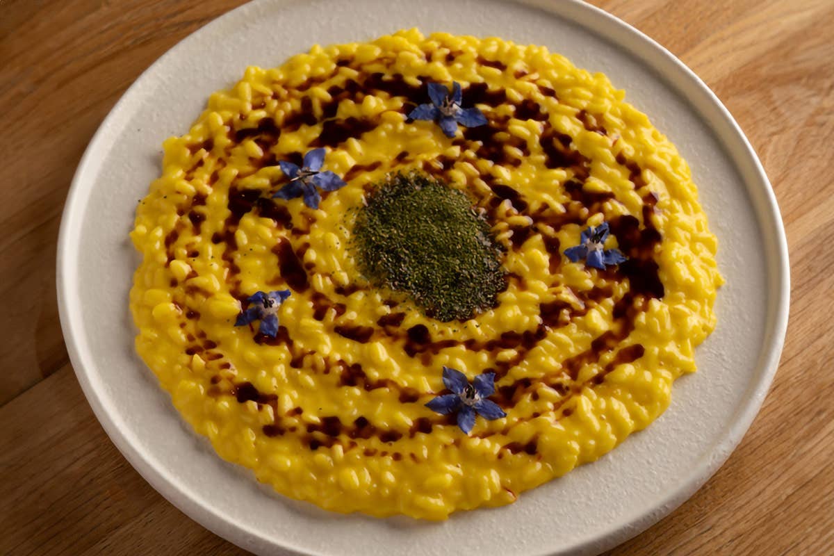 Risotto alla savonese del Ristorante Bino