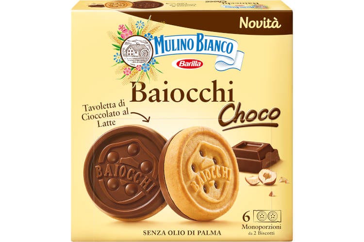 Baiocchi Choco Mulino Bianco: nuova consistenza, gusto e formato