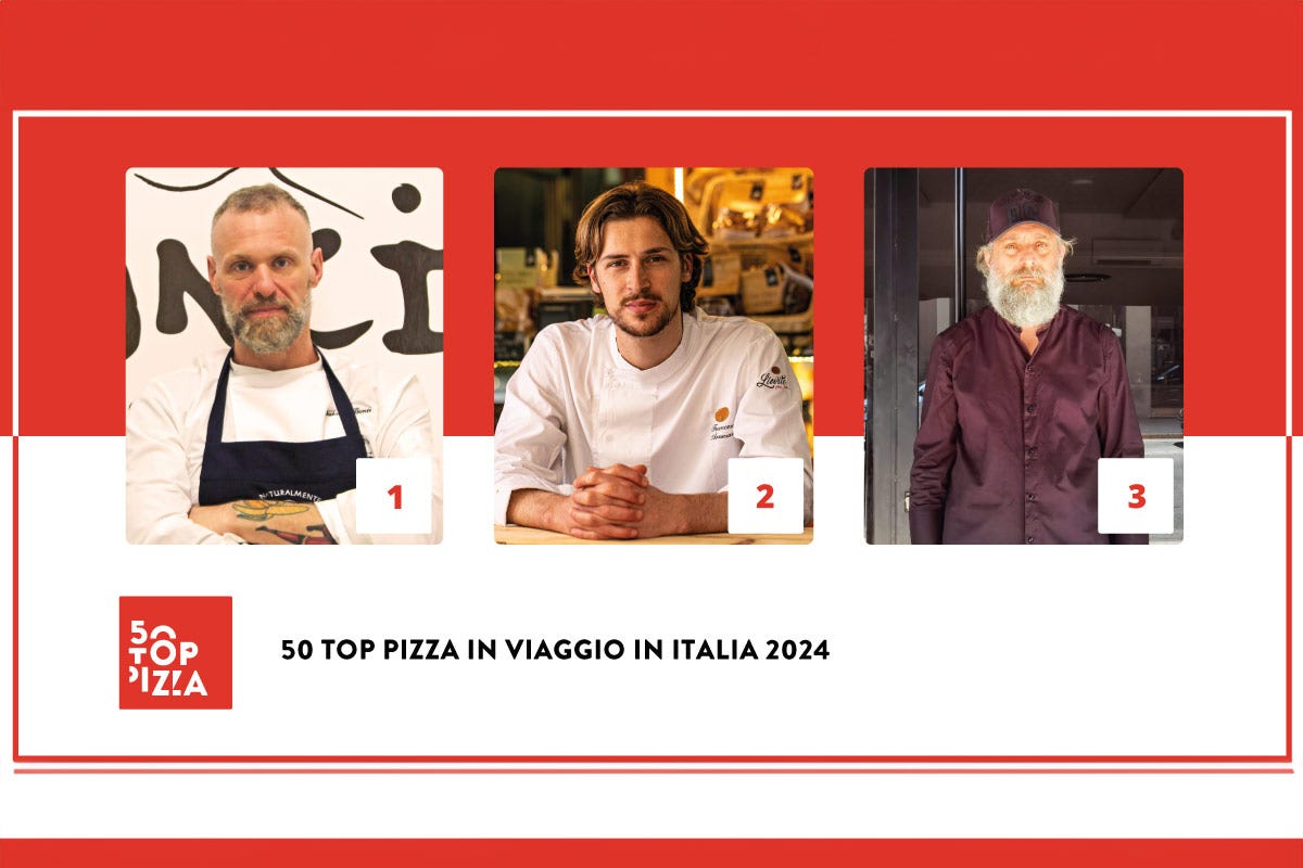 50 Top Pizza 2024: Pizzarium di Gabrele Bonci è migliore pizza in viaggio d'Italia