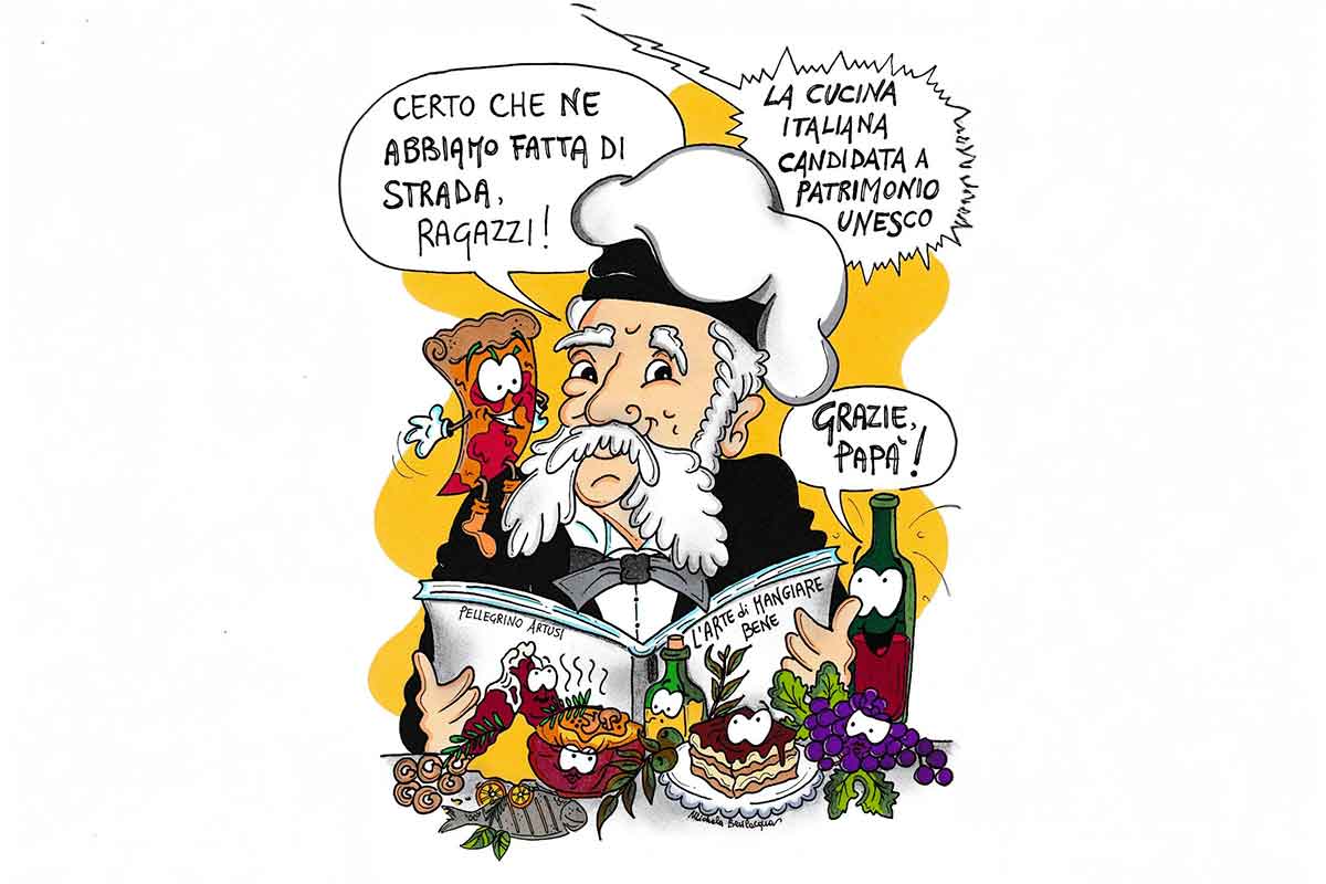 34 vignette per celebrare la Cucina Italiana Patrimonio Unesco