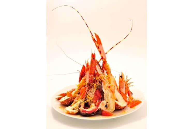 Bouquet di crostacei agli agrumi del Mediterraneo I Pasquarelli, famiglia dal sapore di mare