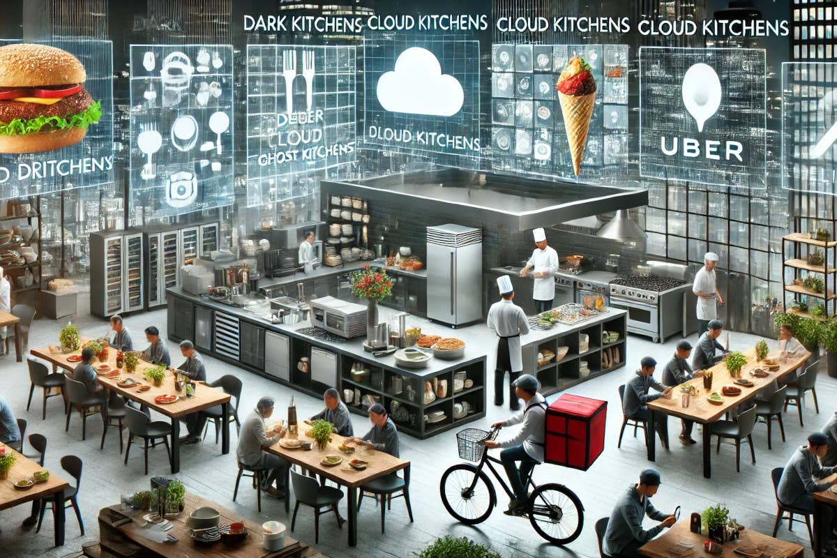 Il lato ignoto del food delivery tra dark, ghost e cloud kitchen