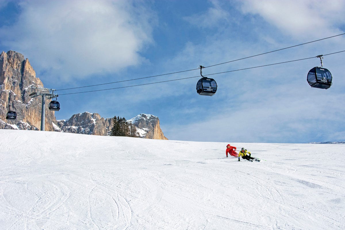 Carezza Dolomiti, nuova cabinovia Re Laurino 2021, foto Ivan Goller Photography, credit Val d'Ega Tutto pronto in Val d’Ega per il via allo sci