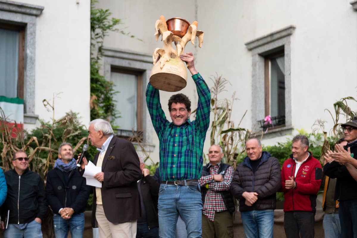 I Polentèr di Storo vincono con la Carbonera al Festival della Polenta