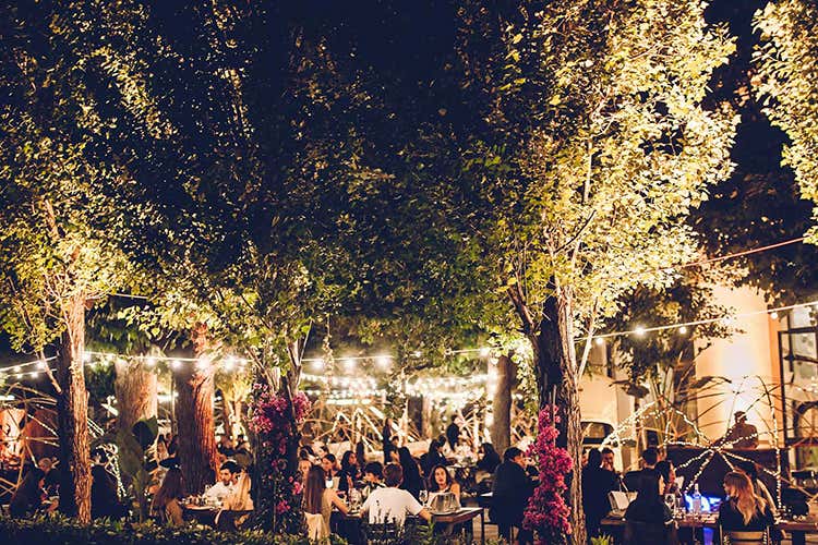 Gli esterni del Mediterraneo - Cena (o dopo cena) al Mediterraneo Oasi di pace per l'estate romana