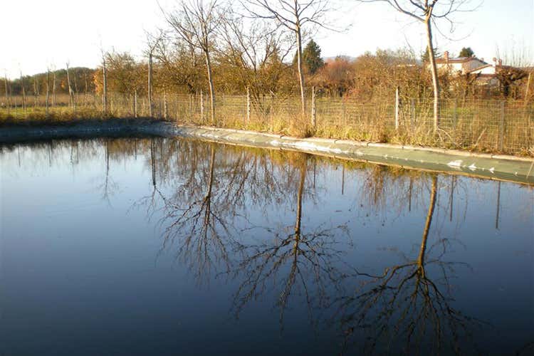 Un esempio di lago artificiale per la raccolta dell'acqua piovana - Clima quasi tropicale, Prandini: Interventi per salvare i raccolti